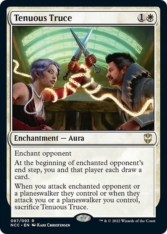 Image for Tenuous Truce (87) (NCC) - Magic: The Gathering