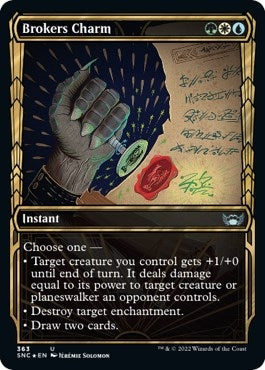 Image for Brokers Charm (Gilded Foil) (363) - Magic: The Gathering