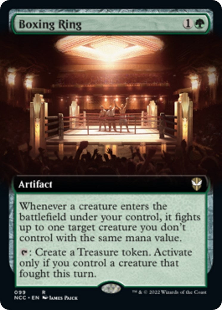 Image for Boxing Ring (Extended Art) (99) (NCC) - Magic: The Gathering