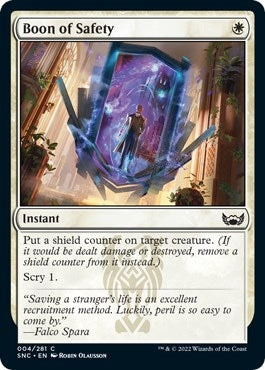Image for Boon of Safety (4) - Magic: The Gathering