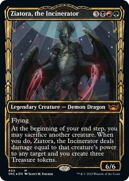 Image for Ziatora, the Incinerator (Gilded Foil) (404) - Magic: The Gathering