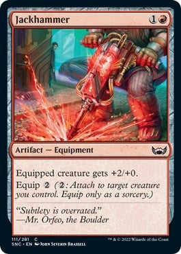 Image for Jackhammer (111) (SNC) - Magic: The Gathering
