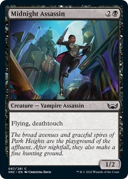 Image for Midnight Assassin (87) - Magic: The Gathering