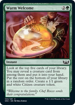 Image for Warm Welcome (164) - Magic: The Gathering