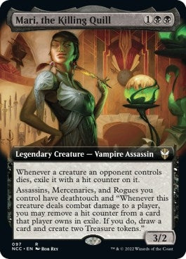 Image for Mari, the Killing Quill (Extended Art) (97) (NCC) - Magic: The Gathering