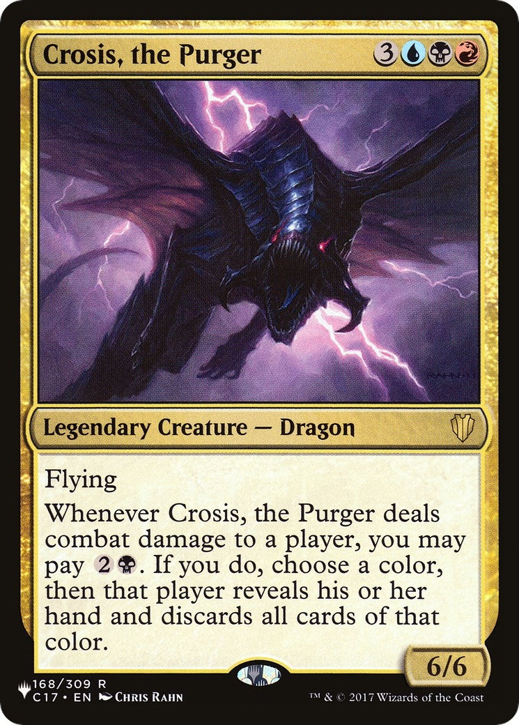 Image for Crosis, the Purger (168/309) - Magic: The Gathering