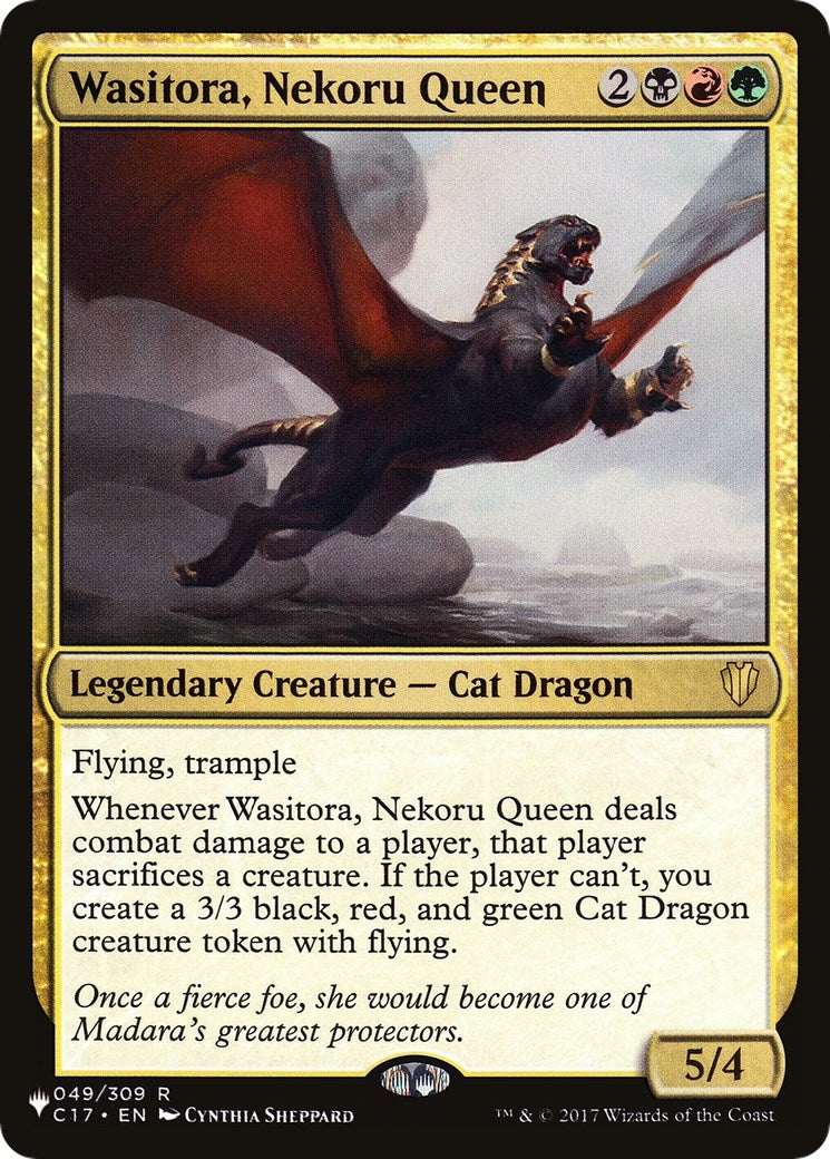 Image for Wasitora, Nekoru Queen (049/309) - Magic: The Gathering