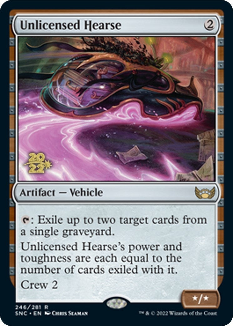 Image for Unlicensed Hearse (246) - Magic: The Gathering