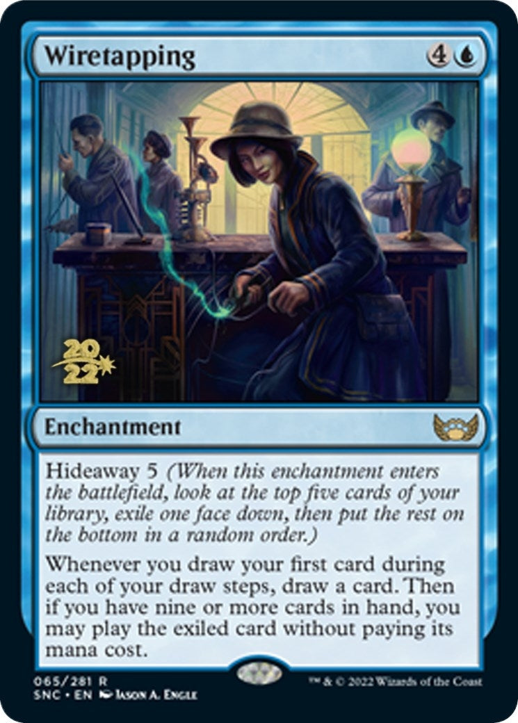 Image for Wiretapping (65) - Magic: The Gathering
