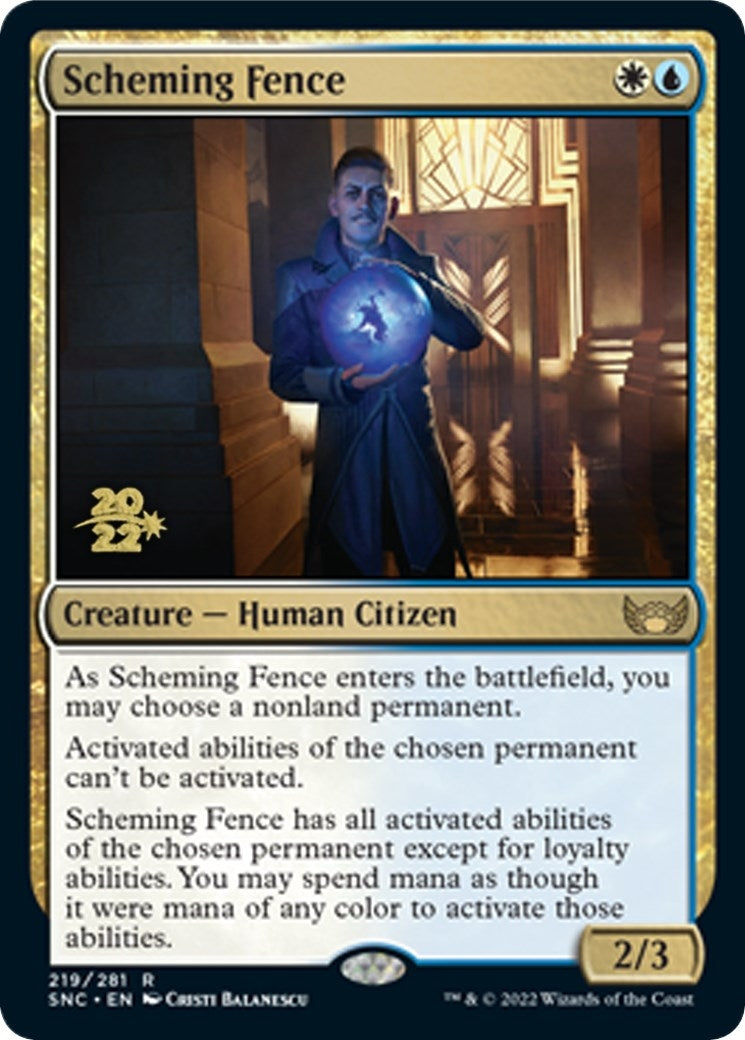 Image for Scheming Fence (219) - Magic: The Gathering