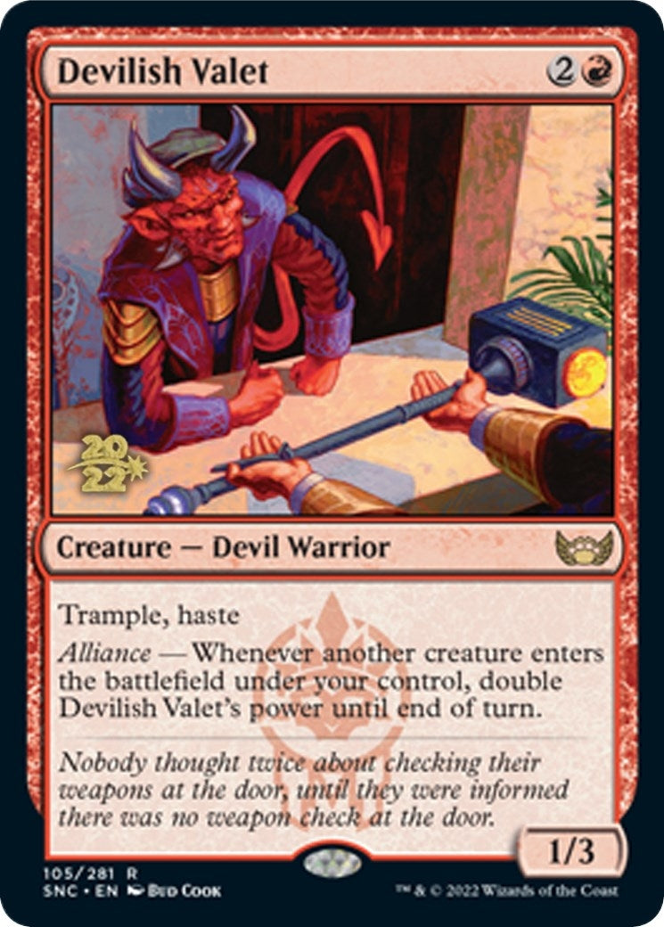 Image for Devilish Valet (105) - Magic: The Gathering