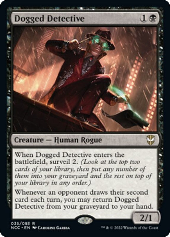 Image for Dogged Detective (35) (NCC) - Magic: The Gathering