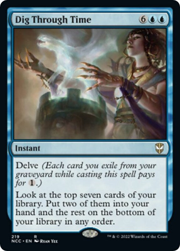 Image for Dig Through Time (219) (NCC) - Magic: The Gathering