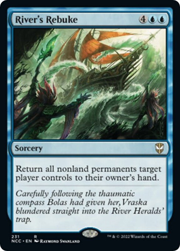 Image for River's Rebuke (231) (NCC) - Magic: The Gathering