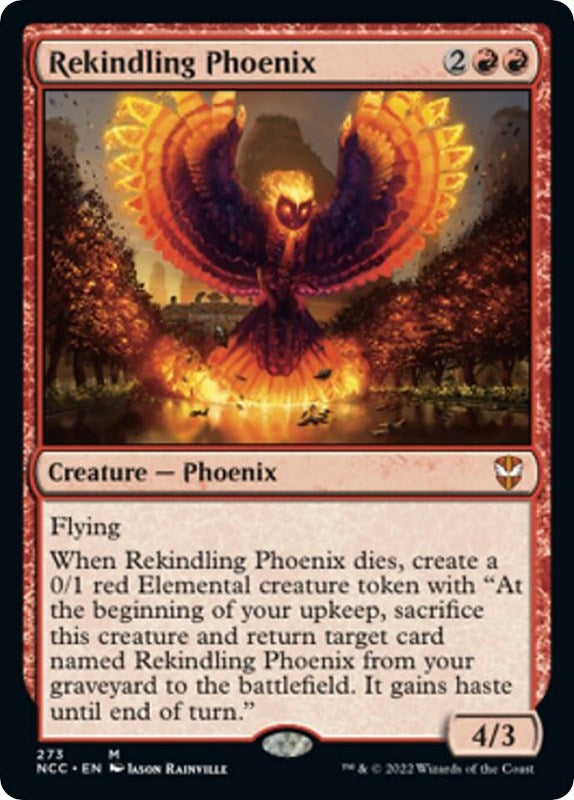 Image for Rekindling Phoenix (273) (NCC) - Magic: The Gathering
