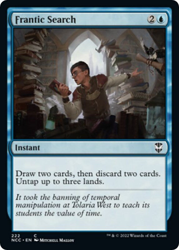 Image for Frantic Search (222) - Magic: The Gathering