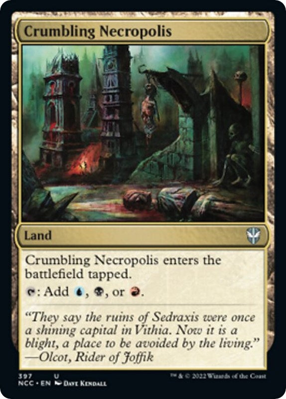 Image for Crumbling Necropolis (397) (NCC) - Magic: The Gathering