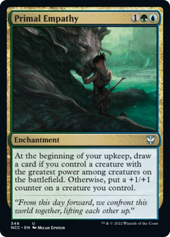 Image for Primal Empathy (348) (NCC) - Magic: The Gathering