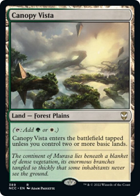 Image for Canopy Vista (389) (NCC) - Magic: The Gathering