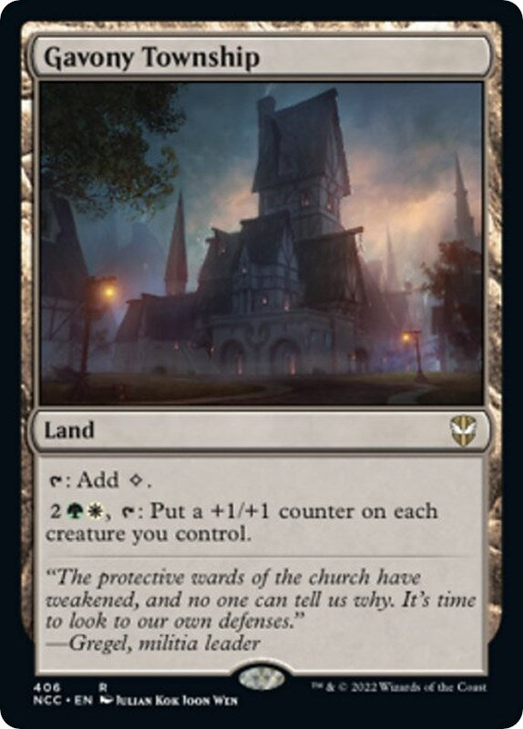 Image for Gavony Township (406) (NCC) - Magic: The Gathering
