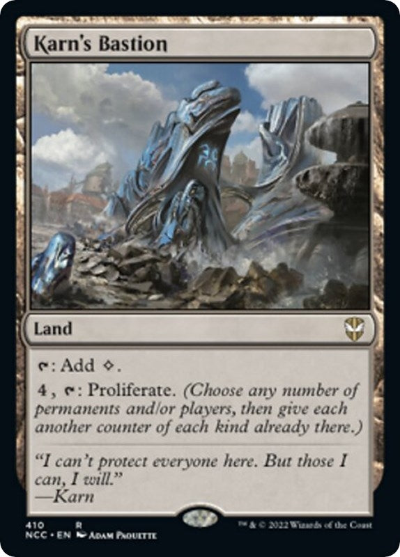 Image for Karn's Bastion (410) (NCC) - Magic: The Gathering