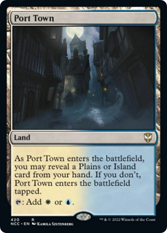 Image for Port Town (420) (NCC) - Magic: The Gathering