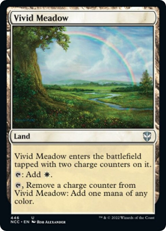 Image for Vivid Meadow (446) (NCC) - Magic: The Gathering