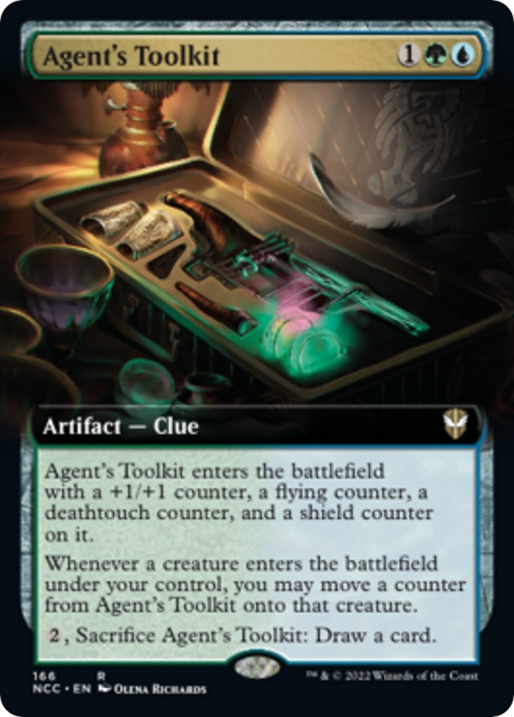 Image for Agent's Toolkit (Extended Art) (166) (NCC) - Magic: The Gathering