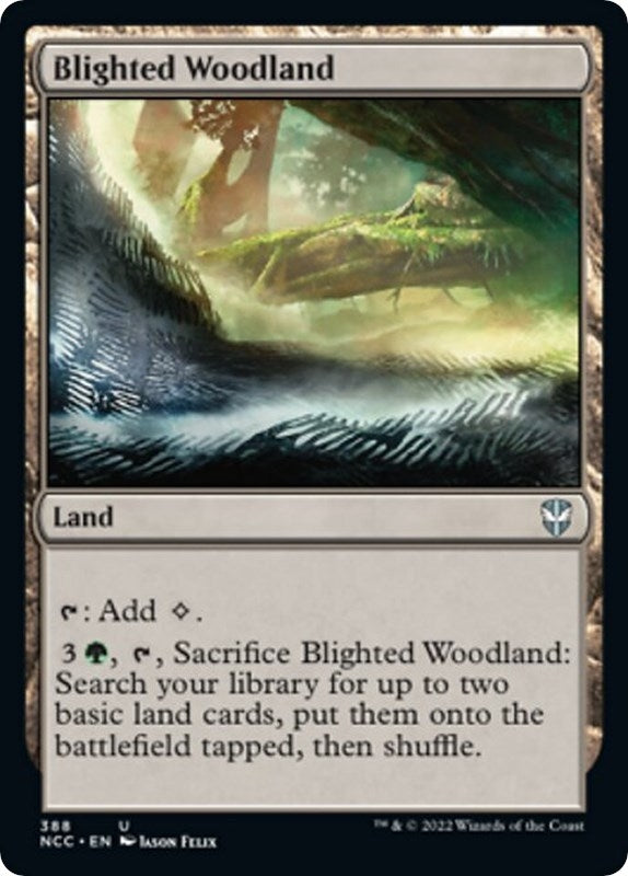 Image for Blighted Woodland (388) (NCC) - Magic: The Gathering