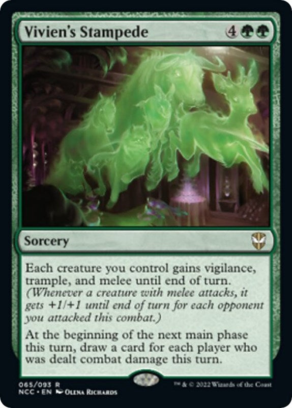Image for Vivien's Stampede (65) (NCC) - Magic: The Gathering