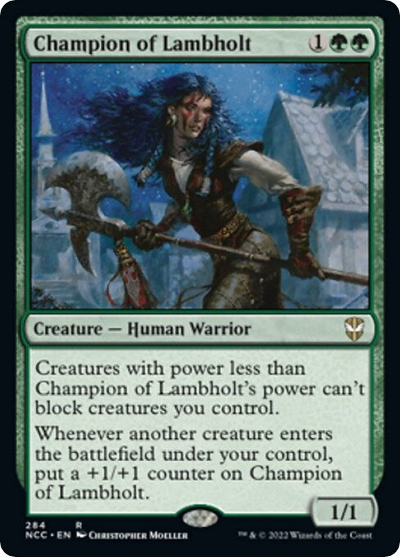 Image for Champion of Lambholt (284) (NCC) - Magic: The Gathering
