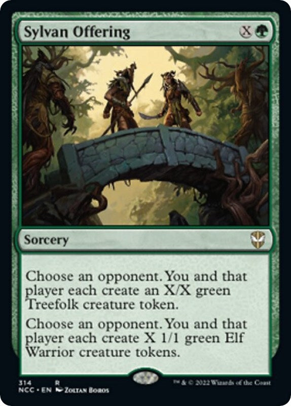 Image for Sylvan Offering (314) (NCC) - Magic: The Gathering