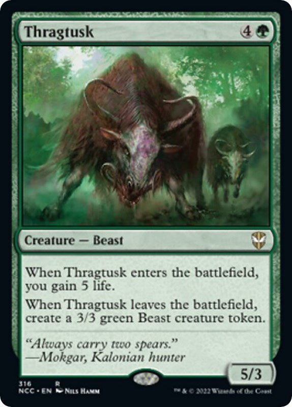 Image for Thragtusk (316) (NCC) - Magic: The Gathering