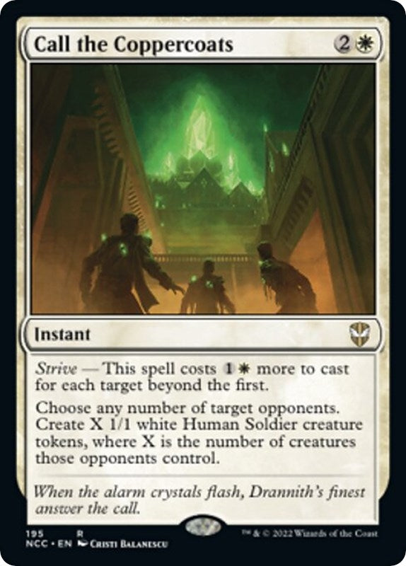 Image for Call the Coppercoats (195) (NCC) - Magic: The Gathering