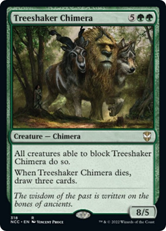 Image for Treeshaker Chimera (318) (NCC) - Magic: The Gathering