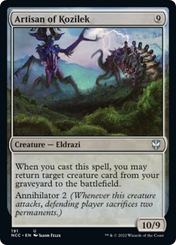 Image for Artisan of Kozilek (191) (NCC) - Magic: The Gathering
