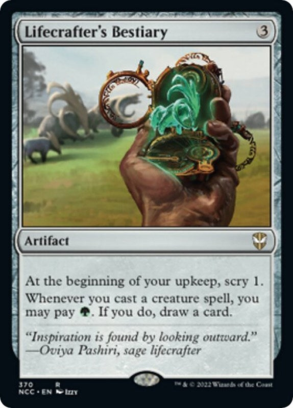 Image for Lifecrafter's Bestiary (370) (NCC) - Magic: The Gathering