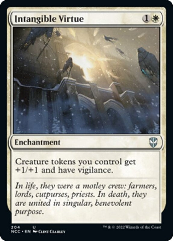 Image for Intangible Virtue (204) (NCC) - Magic: The Gathering