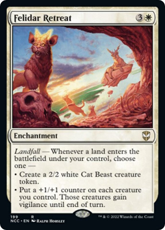 Image for Felidar Retreat (199) (NCC) - Magic: The Gathering