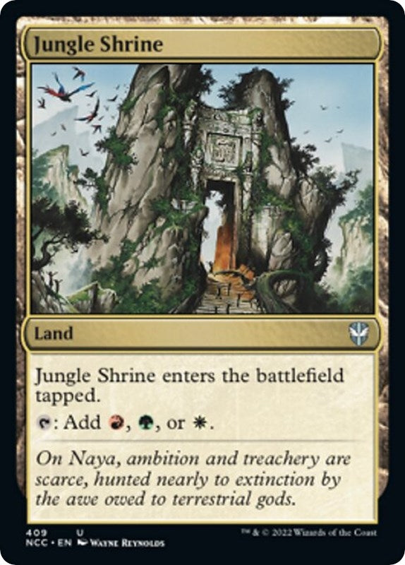 Image for Jungle Shrine (409) (NCC) - Magic: The Gathering