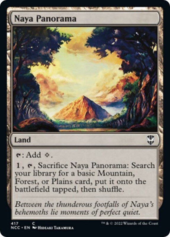 Image for Naya Panorama (417) (NCC) - Magic: The Gathering