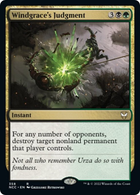 Image for Windgrace's Judgment (358) (NCC) - Magic: The Gathering