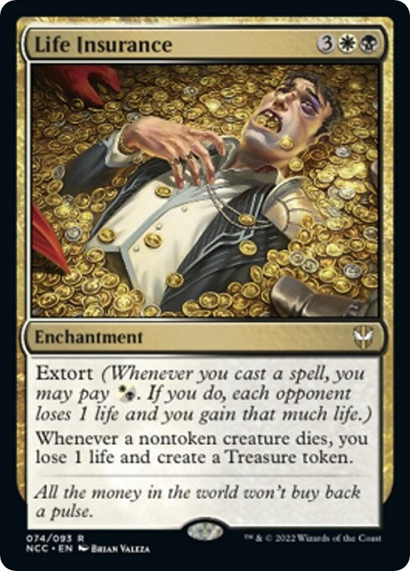 Image for Life Insurance (74) (NCC) - Magic: The Gathering