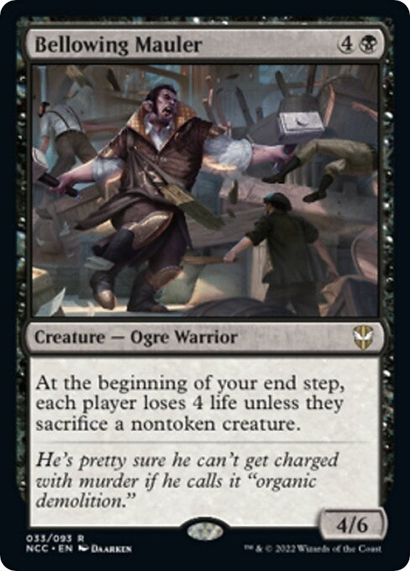 Image for Bellowing Mauler (33) (NCC) - Magic: The Gathering