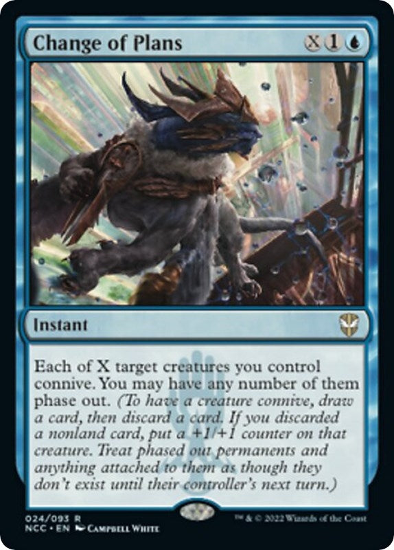 Image for Change of Plans (24) (NCC) - Magic: The Gathering