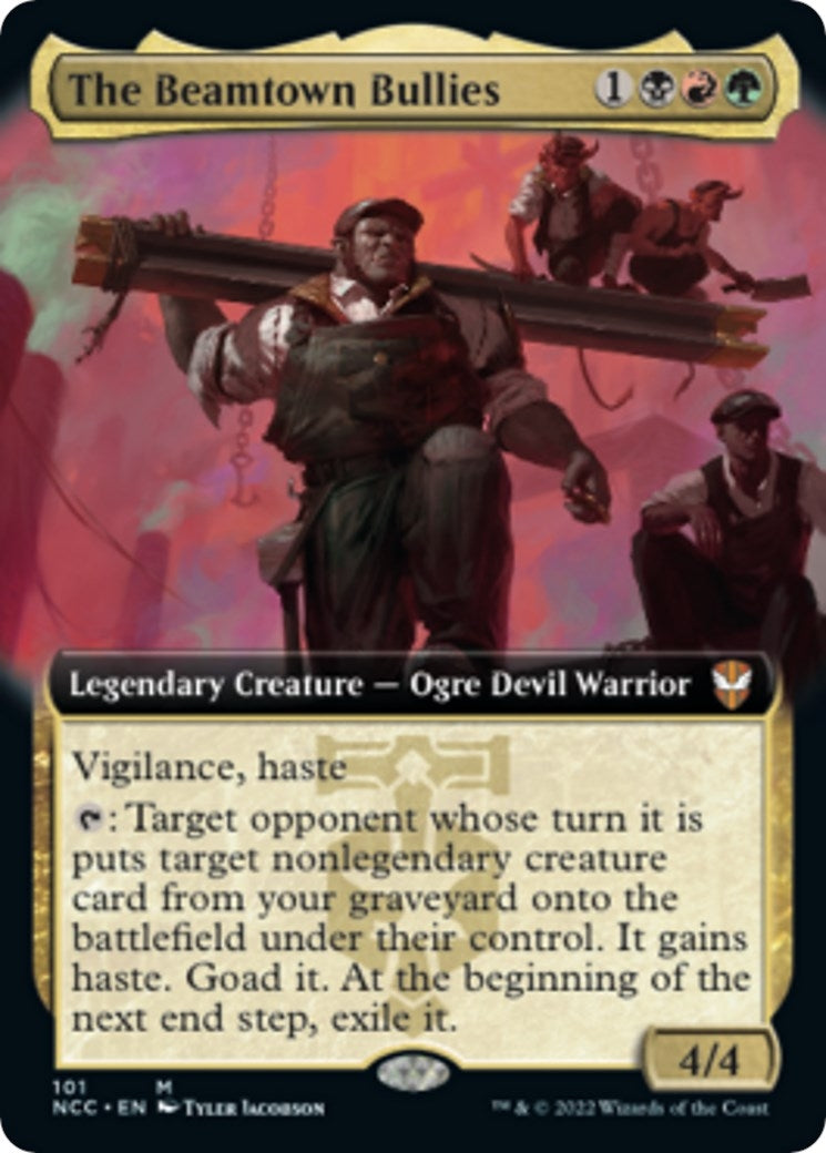 Image for The Beamtown Bullies (Extended Art) (101) (NCC) - Magic: The Gathering