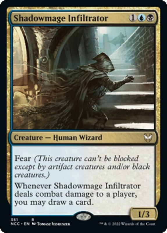 Image for Shadowmage Infiltrator (351) (NCC) - Magic: The Gathering