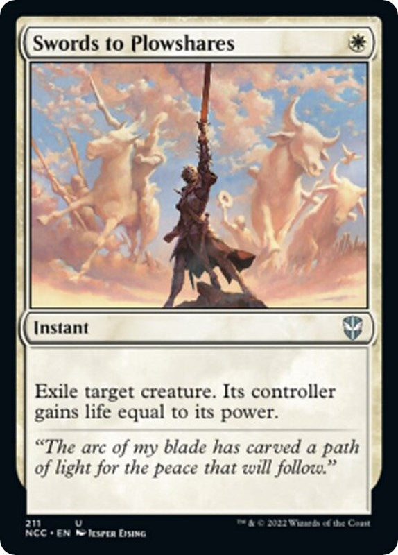 Image for Swords to Plowshares (211) (NCC) - Magic: The Gathering
