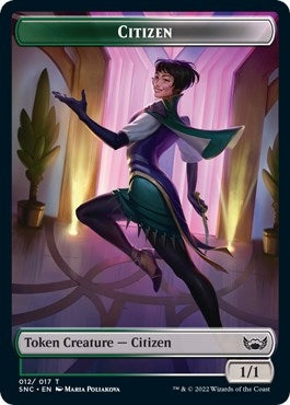 Image for Citizen Token (12) - Magic: The Gathering