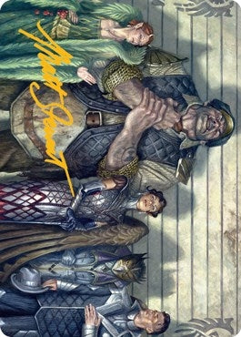 Image for Rogues' Gallery Art Card (Gold-Stamped Signature) (17) (ASSNC) - Magic: The Gathering